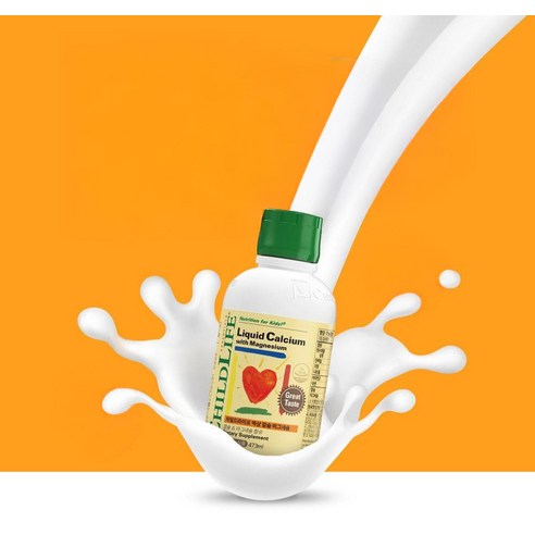 차일드라이프 액상 칼슘 마그네슘 오렌지맛 473ml, 1개 이미지 3