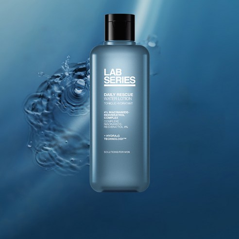 피부 스트레스, 이제 랩시리즈 워터 로션으로 진정시키세요