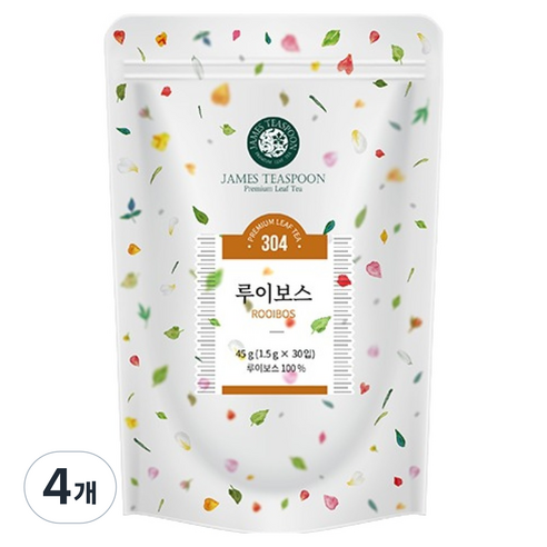 제임스티스푼 루이보스, 1.5g, 30개입, 4개