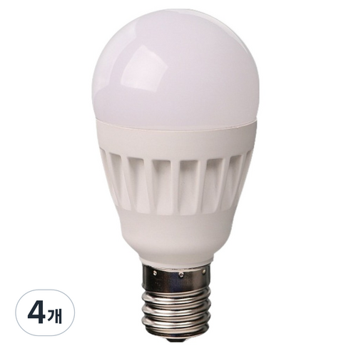 비츠온 LED 미니 크립톤 전구 5W E17, 전구색, 4개