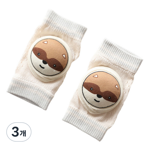 아동용 무릎 성장판 보호대 2p, 연블루, 3개