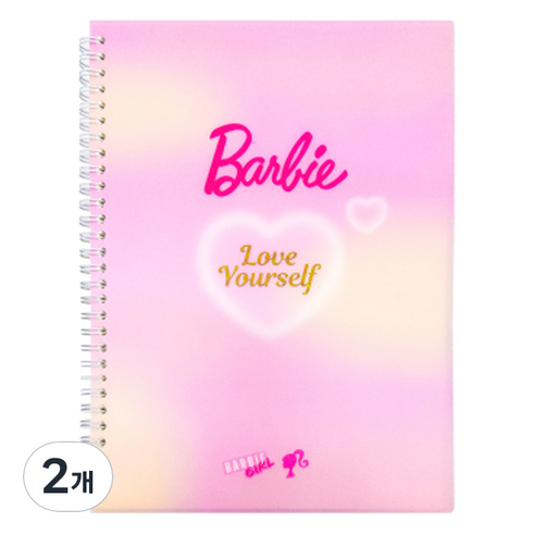 PINKMANGO 바비 유선노트 B5, 랜덤발송, 2개