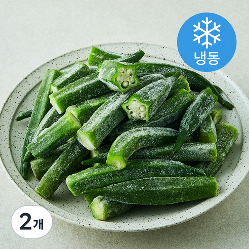 오크라 (냉동), 1kg, 2개