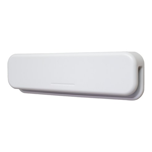 탐사 단단히 잡아주는 접착식 클립형 치약걸이 대형, 화이트, 1개