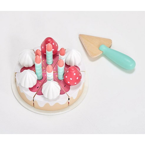 피에스타 원목 소꿉놀이 케이크 세트 솔직 후기 | 실사용자 리뷰 분석 - 상품 이미지 2