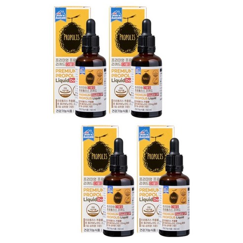제너럴라이프 프리미엄 프로폴리스 리퀴드 더블업 50ml, 4개 실사용 후기 | 효과 있을까? 썸네일