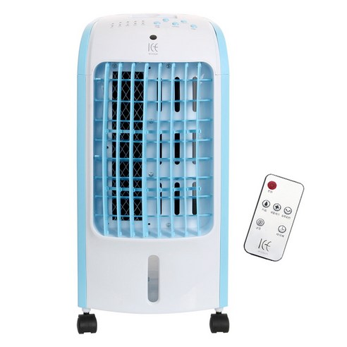 홍진테크사파이어 미니 리모컨 에어쿨러 냉풍기 4L, HJ-ICE2000