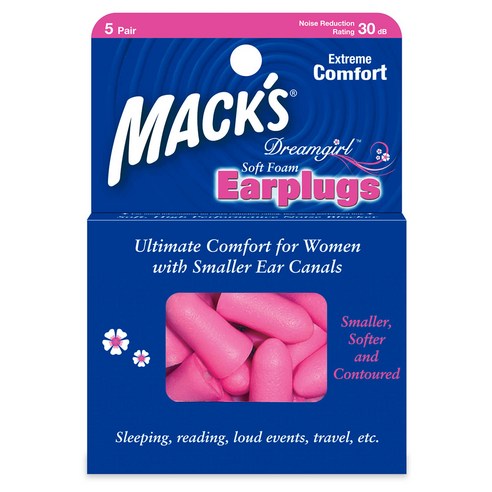 Macks 드림걸 이어 플러그, 1개, 10개입