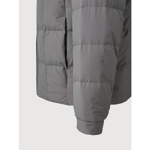 인디안 덕다운 점퍼 내부 디테일과 착용샷