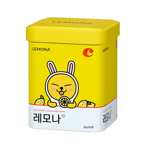 레모나 산 카카오프렌즈 비타민C 50포 100g, 4개 이미지 4