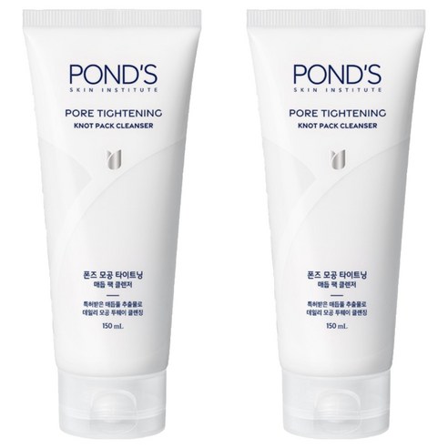 폰즈 모공 타이트닝 매듭 팩클렌저, 150ml, 2개