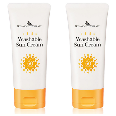 보타니컬테라피 키즈 워셔블 썬크림60ml, 60ml, 2개