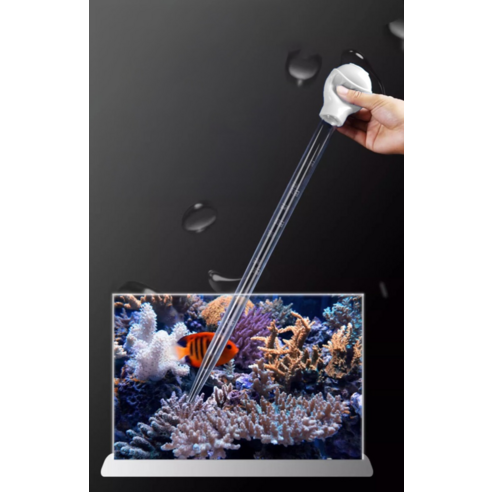 레몽크리프 관상어 어항청소 물갈이 사이펀 스포이드 화이트 이미지 3