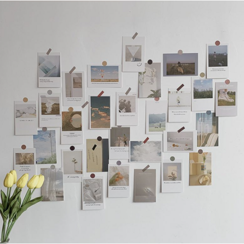 감성 카드 사진 30p 세트 솔직 후기 | 실제 배치 사진 포함 - 상품 이미지 4