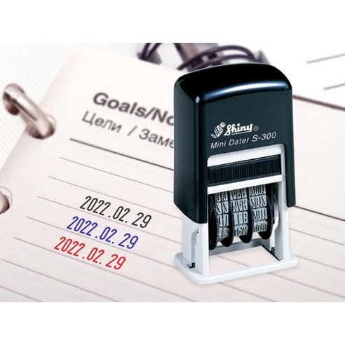 Shiny S-300 날짜 일부인 자동스탬프 이미지 3