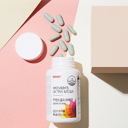 GNC 우먼스 울트라메가 멀티비타민 앤 미네랄 90정, 1개 맛있게 먹은 솔직 후기 - 상품 이미지 3