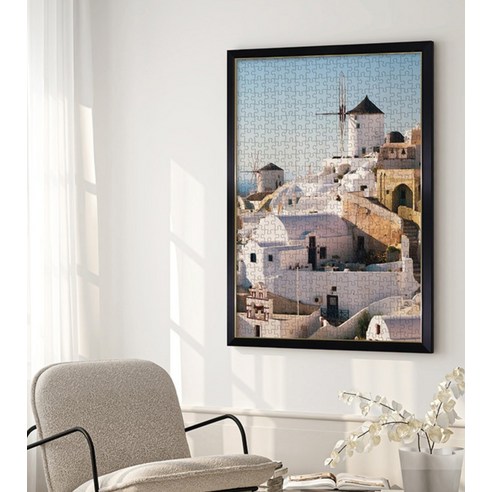 빌라드하우스 프리미엄 직소 퍼즐 액자 1000p 솔직 후기 | 취미생활 필수템 - 상품 이미지 4