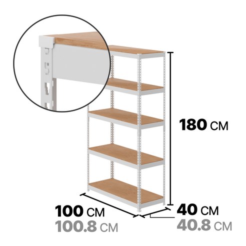 스피드랙 국내 제조 무볼트 조립식 철제 앵글 선반 후기 분석 - 실제 수납 활용 모습