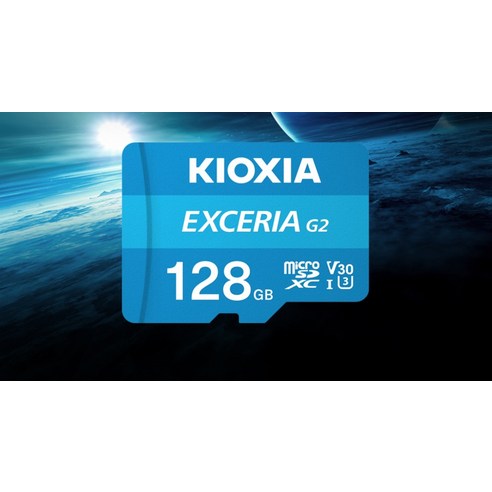 키오시아 EXCERIA 마이크로 메모리 카드 홈캠 블랙박스 CCTV SD LMEX2L128GG4 이미지 2