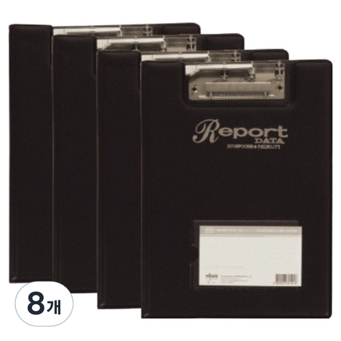 마이다스 PVC 고주파 레포트데이더 A5, 흑색, 8개