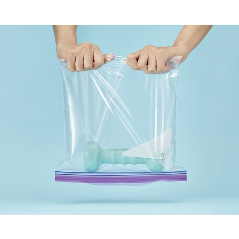 지퍼락 그립앤실 지퍼백 냉장용 중형 150p + 대형 75p 세트 솔직 후기 | 실사용자 리뷰 분석 - 상품 이미지 3