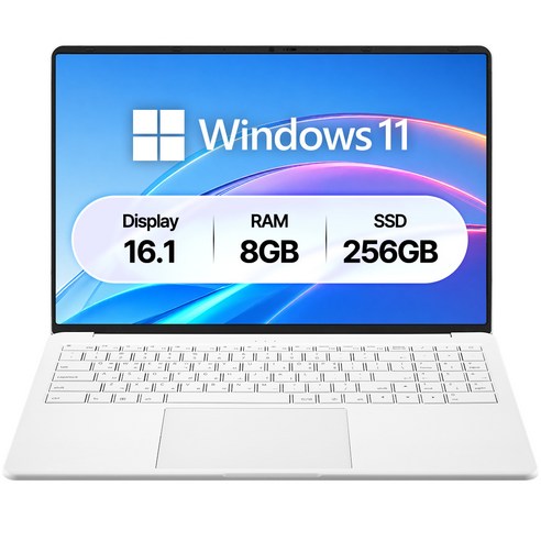베이직스 2026 베이직북 16 인텔 UHD, Basic White, 256GB, 8GB, WIN11 Home, BB1624FW-S