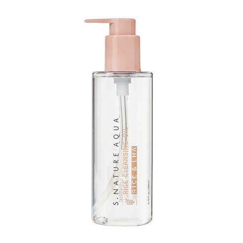 에스네이처 아쿠아 라이스 클렌징 오일, 200ml, 1개