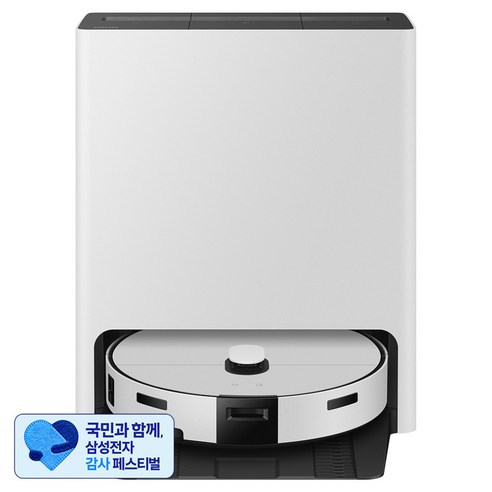 [삼성 감사 페스티벌] 삼성전자 Bespoke AI 스팀 물걸레 로봇청소기 방문설치, 새틴 그레이지, VR70F00AGG