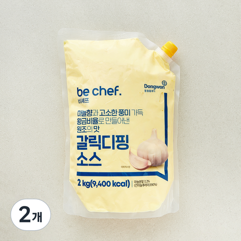 비셰프 갈릭디핑 소스, 2kg, 2개