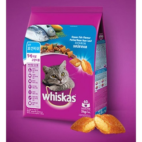 위스카스 고양이 포켓 오션피쉬 기능성 사료 솔직 후기 | 실제 사용자 리뷰 총정리 - 상품 이미지 2