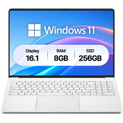 베이직스 2026 베이직북 16 인텔 UHD, Basic White, 256GB, 8GB, WIN11 Home, BB1624FW-S