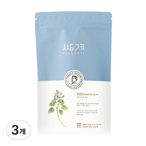쌍계명차 우엉차, 1.5g, 20개입, 3개