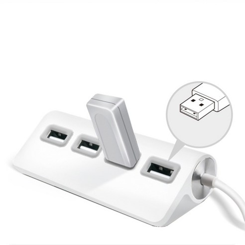 코시 뉴욕 4포트 USB허브 UH3085 이미지 3