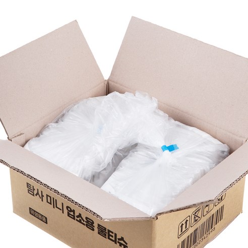 탐사 미니 업소용 물티슈 43 g/m², 500개 이미지 4