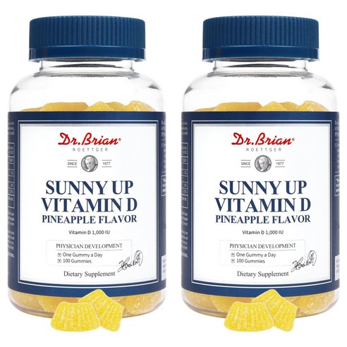 닥터브라이언 써니업 비타민D 파인애플 플레이버