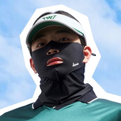 네이팡 넥타입 오픈 스포츠 훼이스 가드 마스크 이미지 3