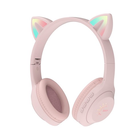 스카이 아동용 핏 키티 휴대용 유무선 겸용 블루투스 헤드셋 IM-H26 ... 개봉기 | 실사용 후기 - 상품 이미지 2