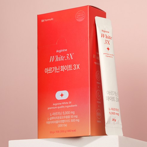 익스트림 아르기닌 화이트 3X 15p 300g, 1개 이미지 3