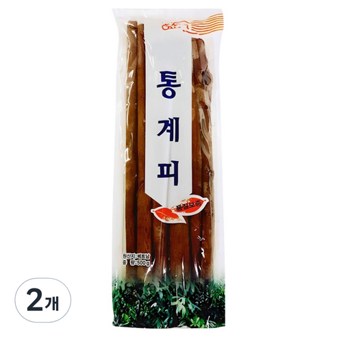 부흥상사 통계피, 500g, 2개