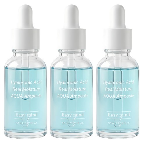 이지마인드 히알루론산 리얼보습 수분앰플, 3개, 30ml