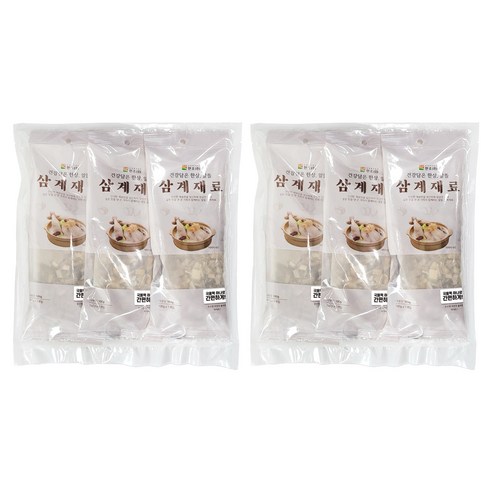 한조 알뜰 삼계탕재료 3p 300g, 2개 맛있게 먹은 솔직 후기 - 상품 이미지 1