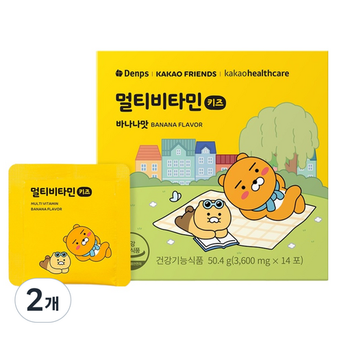 덴프스 카카오 멀티비타민 키즈 14p 50.4g, 2개 실사용 후기 | 효과 있을까? 썸네일