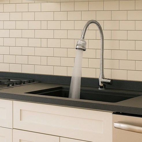 코멧 주방용 싱크대 필터헤드 코브라타입 리필 필터 이미지 4