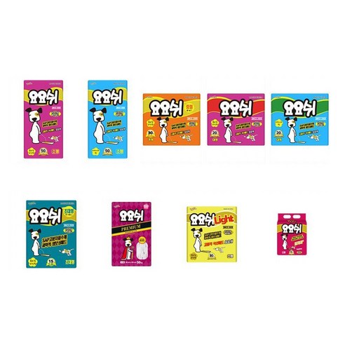 요요쉬 애견 배변패드 플로랄와인향 이미지 3