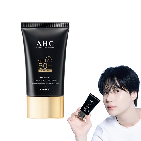 AHC 마스터즈 아쿠아 리치 선크림 SPF50+ PA++++ 솔직 후기 | 피부 타입별 분석 - 상품 이미지 2