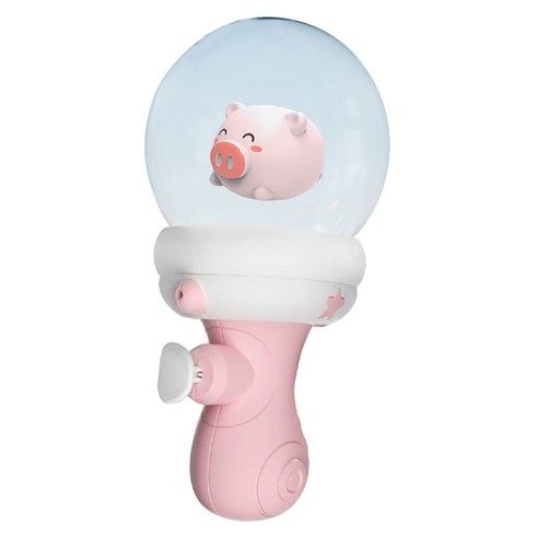 별님토이즈 반짝반짝 LED 큐티 피규어 mini 워터건, 돼지, 1개