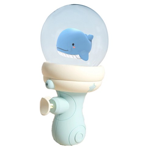 별님토이즈 반짝반짝 LED 큐티 피규어 mini 워터건, 고래, 1개