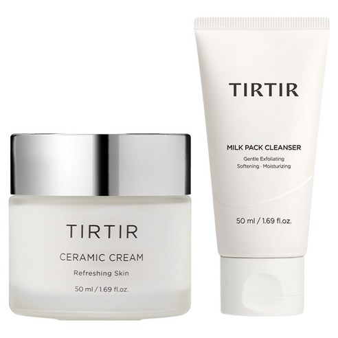 티르티르 도자기크림 50ml + 밀크팩클렌저 50ml 세트 솔직 후기 | 피부 타입별 분석 썸네일