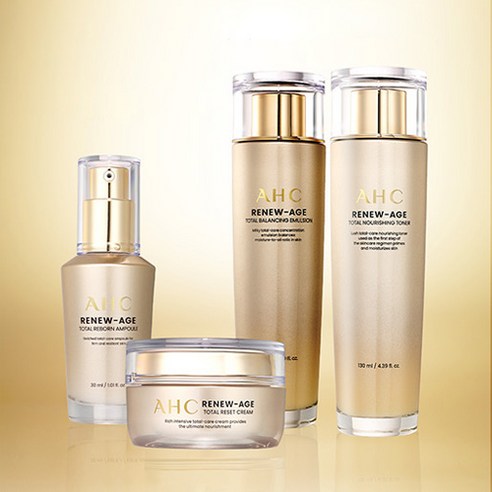 AHC 리뉴에이지, 흐르는 시간을 되돌리는 듯한 놀라운 변화