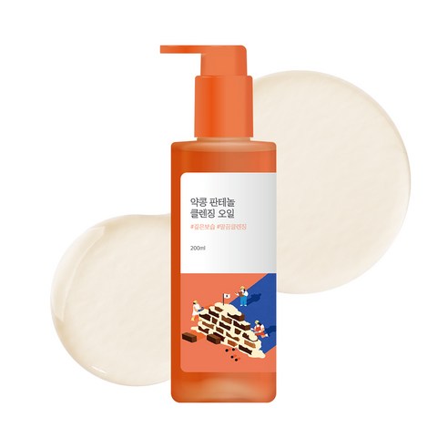 라운드랩 약콩 판테놀 클렌징 오일, 200ml, 1개